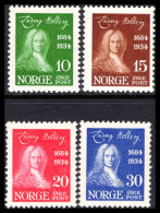 Norway 1934 250th Birth Anniversary Of Holberg Unmounted Mint. - Unused Stamps