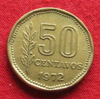 Argentina 50 Centavos 1972 KM# 68 *V1T Argentine Argentinie - Argentina