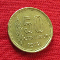 Argentina 50 Centavos 1972 KM# 68 *V2T Argentine Argentinie - Argentine