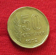 Argentina 50 Centavos 1972 KM# 68 *V2T Argentine Argentinie - Argentina
