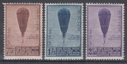 Belgium 1932 Baloons Mi#344-346 COB#353-355 Mint Never Hinged - Ungebraucht