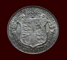 Great Britain George V 1923 Half-Crown VF British 1/2 Crown - Sonstige & Ohne Zuordnung