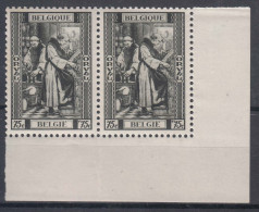 Belgium 1939 Orval Mi#514 Mint Never Hinged Pc. Of 2 - Unused Stamps