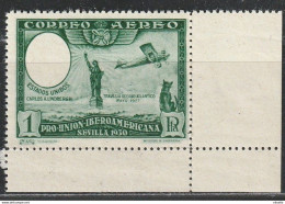 LOTE 2238 F  /// (C250) 1930.  Edifil: 588. PRO UNION IBEROAMERICANA AEREA. SIN EFIGIE  MUY RARO - Unused Stamps