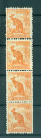 Australie 1948-49 - Y & T N. 163A - Série Courante (Michel N. 194) - Bande Coil (xix) - Ongebruikt