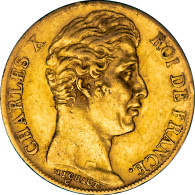 Charles X-20 Francs 1825 Paris - 20 Francs (gold)