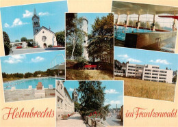 73953201 Helmbrechts_Oberfranken Kirche Aussichtsturm Hallenbad Freibad  - Helmbrechts