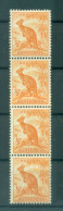 Australie 1948-49 - Y & T N. 163A - Série Courante (Michel N. 194) - Bande Coil (xx) - Neufs