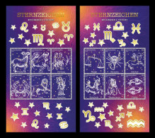 Liechtenstein (die.Marke) 2023 #308/19 Zodiac Signs (2 M/S) MNH ** - Unused Stamps