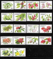 Dominica 1981 Flowers Plants Definitive MNH - Dominique (1978-...)