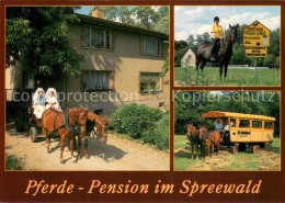 73713351 Mueschen Niederlausitz Pferdepension Fahr- Und Reittouristik Urlaub Auf - Burg (Spreewald)