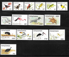 Tanzania 1990-91 Birds Bird MNH - Tanzanie (1964-...)