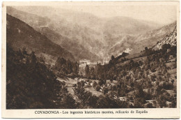 Postcard - Spain, Asturias, Covadonga, Mountains, N°370 - Asturias (Oviedo)