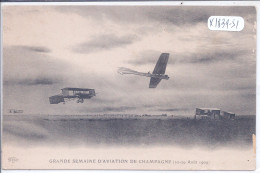 BETHENY- GRANDE SEMAINE D AVIATION DE CHAMPAGNE- 1909 - Bétheny