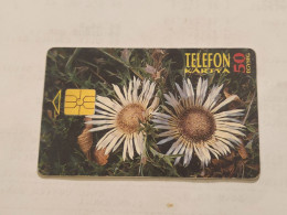 HUNGARY-(HU-P-1995-28Aa)-Carlina Acaulis-(181)(50units)(GEM017C671E)(tirage-500.000)USED CARD+1card Prepiad Free - Hungría