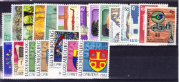 LUXEMBOURG ANNEE COMPLETE 1982 ** MNH . (8B912) - Ganze Jahrgänge