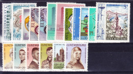 LUXEMBOURG ANNEE COMPLETE 1967 ** MNH,  (8B918) - Années Complètes