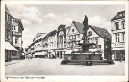 71906810 Guestrow Mecklenburg Vorpommern Pferdemarkt Brunnen Guestrow - Guestrow