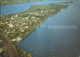 71905767 Radolfzell Bodensee Fliegeraufnahme Mit Halbinsel Mettnau Radolfzell - Radolfzell