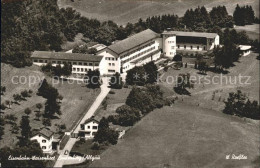 71900800 Lindenberg Allgaeu Eisenbahn Waisenhort Fliegeraufnahme Lindenberg - Lindenberg I. Allg.