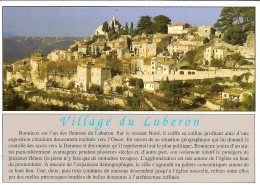 CPM - VAUCLUSE - BONNIEUX - VILLAGE DU LUBERON - Bonnieux