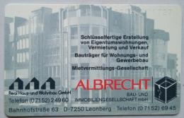 Germany 20 Units  MINT ODS K 746  02.92 2000 Mintage - Albrecht Bau Und Immobiliengesellschaft Mbh - K-Series : Série Clients