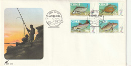 Ciskei - 1985 - Coastal Angling Game Fish Fishing - First Day Cover - Small - Ciskei