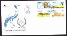 Ciskei - 1986 - Independence 5th Year - First Day Cover - Small - Ciskei