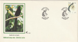 Ciskei - 1989 (1981) - Birds First Definitive - Additional Value - Long-Tailed Widow - First Day Cover - Small - Ciskei