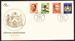Transkei - 1976 - Independence - First Day Cover - Small - Omslagen