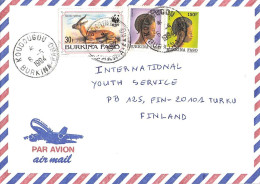 BURKINA FASO - AIRMAIL 1994 - TURKU/FI / 4615 - Burkina Faso (1984-...)