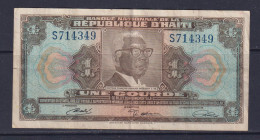 HAITI - 1971 1 Gourde Circulated Banknote - Haiti