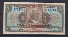HAITI - 1971 1 Gourde Circulated Banknote - Haïti