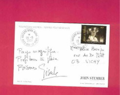 CP De 2007 Pour La France - YT N° 802 - CP  Représentant Le Timbre - Storia Postale