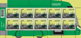 632325 MNH SUIZA 2020 125 AÑOS DE TRANVÍA ELÉCTRICO DE BASILEA - Ungebraucht