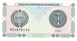 OUZBÉKISTAN - 1 Soʻm 1994 UNC - Uzbekistán