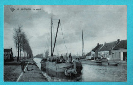 * Izegem - Iseghem (West Vlaanderen) * (SBP, Nr 15) Le Canal, Quai, Péniche, Bateau, Animée, Unique, Zeldzaam, TOP - Izegem