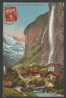 Carte P De 1917 ( Lauterbrunnen Mit Staubbach ) - Lauterbrunnen