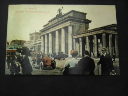 NAK D5 Berlin. Brandenburger Tor. 1910. Oldtimer - Brandenburger Door