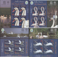 635459 MNH RUMANIA 2020 CISNES DEL DELTA DEL DANUBIO - Other & Unclassified