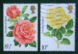 Royal National Rose Society Fleur Flower Mi 711-712 1976 Used Gebruikt Oblitere ENGLAND GRANDE-BRETAGNE GB GREAT BRITAIN - Used Stamps