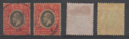 East Africa And Uganda Protectorates, Used, Michel 48, White And Yellow Back Side - Herrschaften Von Ostafrika Und Uganda