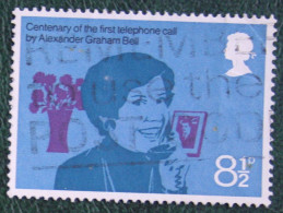 Alexander Graham Bell Anniv. Telephone Mi 702 1976 Used Gebruikt Oblitere ENGLAND GRANDE-BRETAGNE GB GREAT BRITAIN - Used Stamps