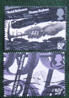 Social Reformers (Mi 706-707) 1976 Used Gebruikt Oblitere ENGLAND GRANDE-BRETAGNE GB GREAT BRITAIN - Used Stamps