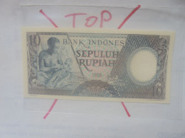 INDONESIE 10 Rupiah 1958 Neuf (B.32) - Indonésie