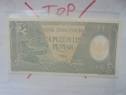 INDONESIE 25 Rupiah 1964 Neuf (B.32) - Indonésie