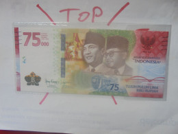 INDONESIE 75.000 Rupiah 2020 Neuf En Pochette D'Origine (B.32) - Indonesien