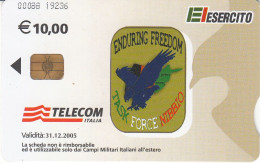 Italia Scheda Telefonica Chip Solo Per Basi Militari - Cod.88 - Usages Spéciaux