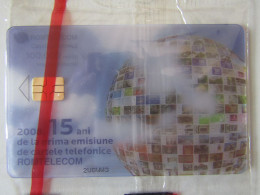 RRR    ROUMANIA   15 YEARS  ANNIVERSARY  TRANSPARENTE  TECHNICAL   MINT IN SEALED  RRR - Roumanie