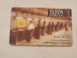 HUNGARY-(HU-P-1993-15A)-Puskás Tivadar-(187)(50units)(10/1993)(tirage-500.000)USED CARD+1card Prepiad Free - Hongarije